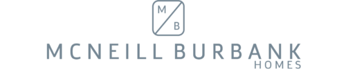 mcneill burbank homes logo for custom home builder and luxury home builder offering homes for sale in raleigh
